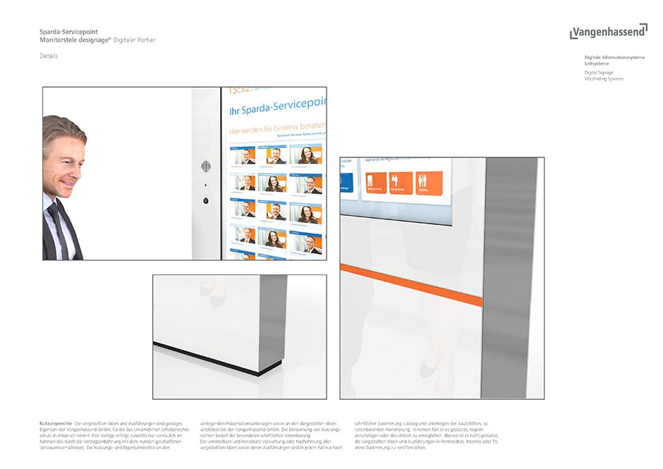 Vangenhassend Produktdesign Sparda Bank Digitaler Portier